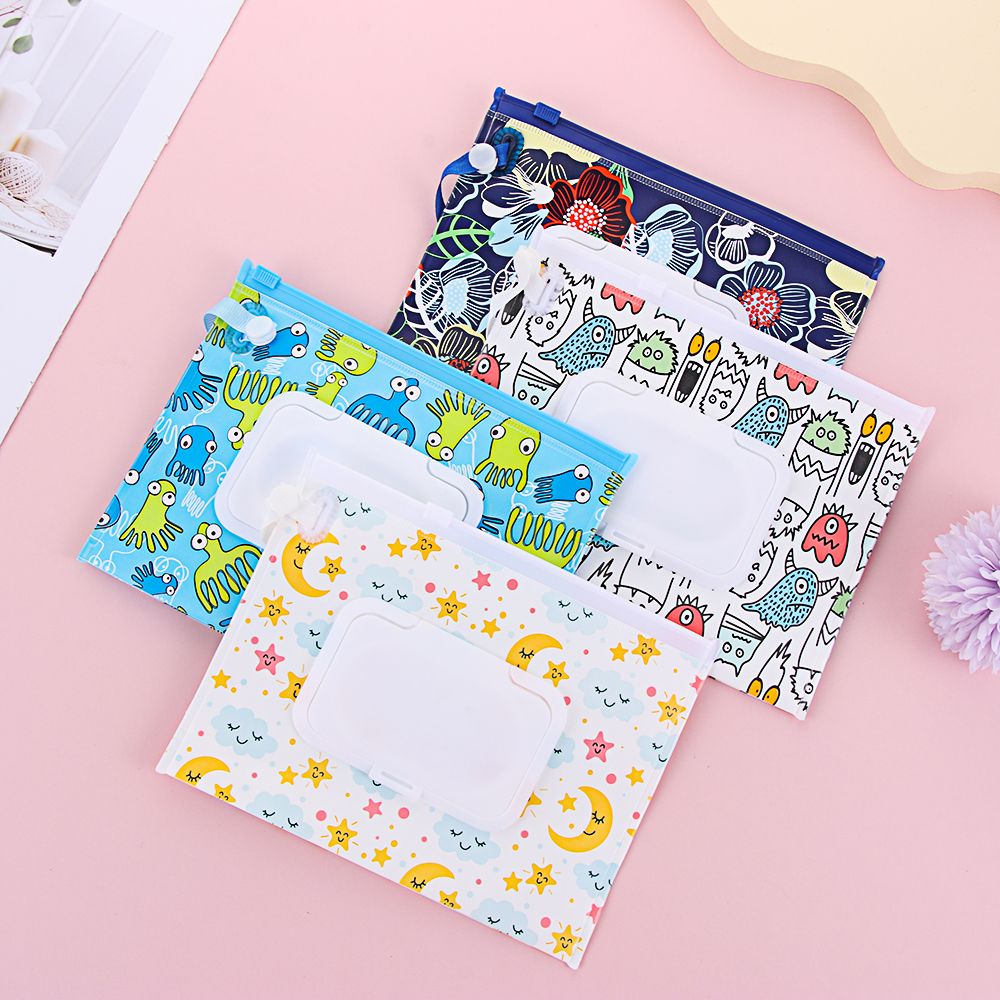 Baby Products Korean - Bolsa de toallitas húmedas con tapa