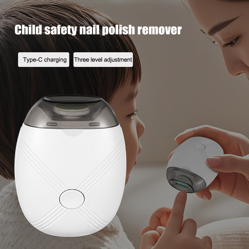 Baby Nail Trimmer Electric - Cortauñas eléctrico para bebé con lámpara,