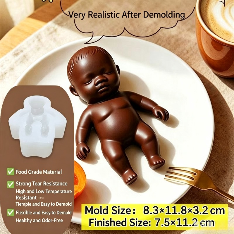 Baby Products Soap - Molde de silicona 3D realista de