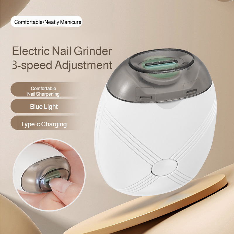 Baby Nail Trimmer Electric - Cortauñas Eléctrico para Bebés, Recargable, Seguro