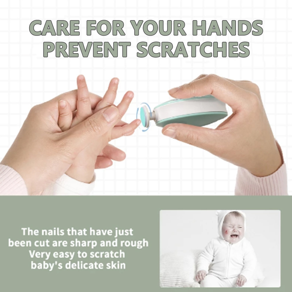 Cortauñas eléctrico para niños - Baby Nail Trimmer Electric reseña y precio
