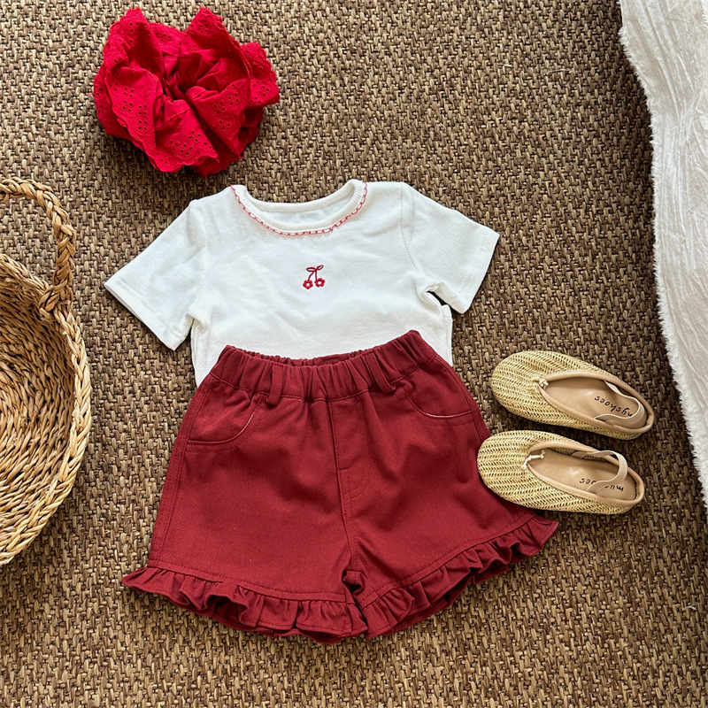 Pantalones Cortos de Color Sól - Baby Products Korean reseña y precio