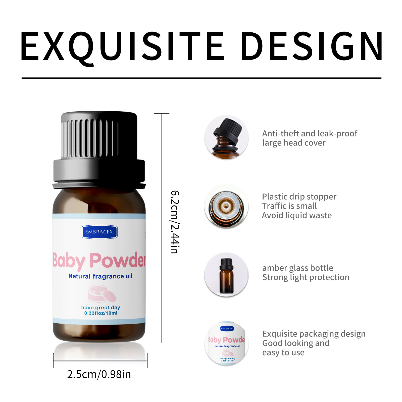 Aceite Esencial de Talco para  - Baby Products Soap reseña y precio