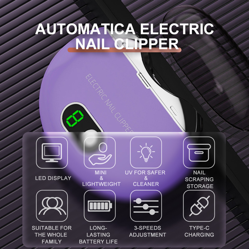 Cortauñas eléctrico de 3 veloc - Baby Nail Trimmer Electric reseña y precio