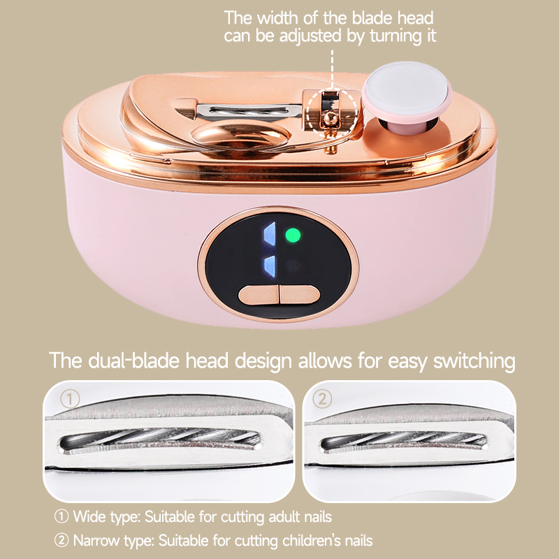 Cortauñas eléctrico 2 en 1 con - Baby Nail Trimmer Electric reseña y precio