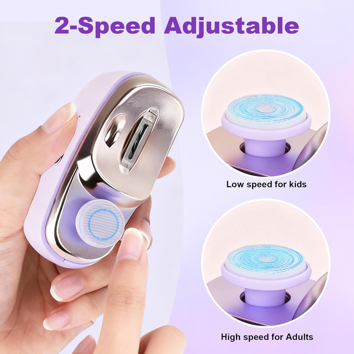 Cortauñas Eléctrico con Luz, R - Baby Nail Trimmer Electric reseña y precio
