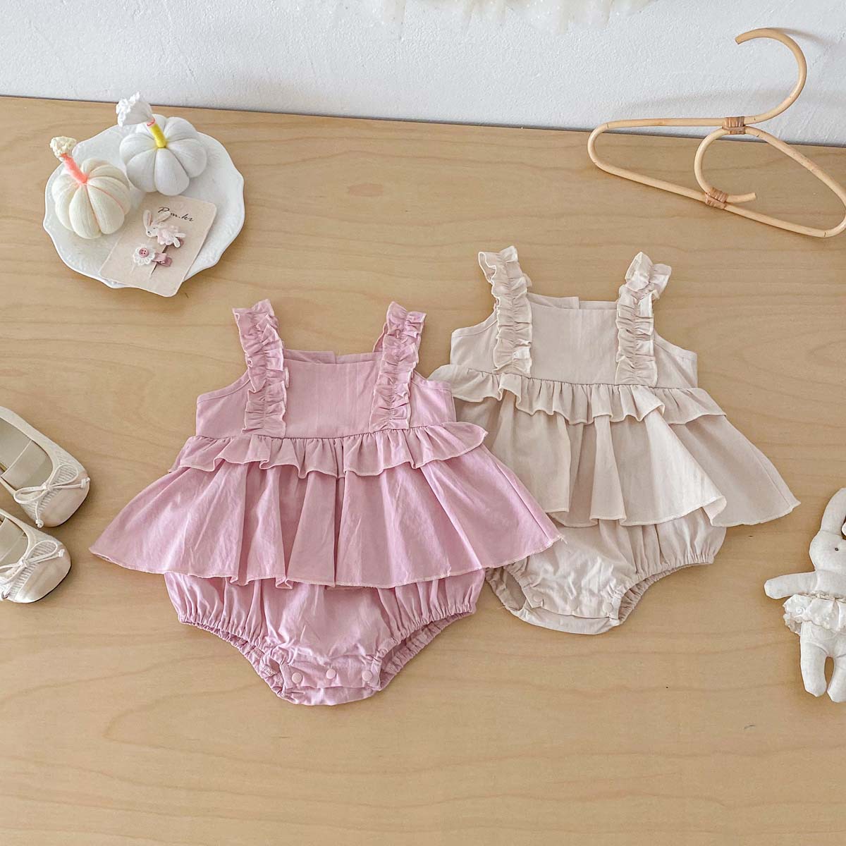 Nuevo Mono de Verano para Niña - Baby Products Korean reseña y precio