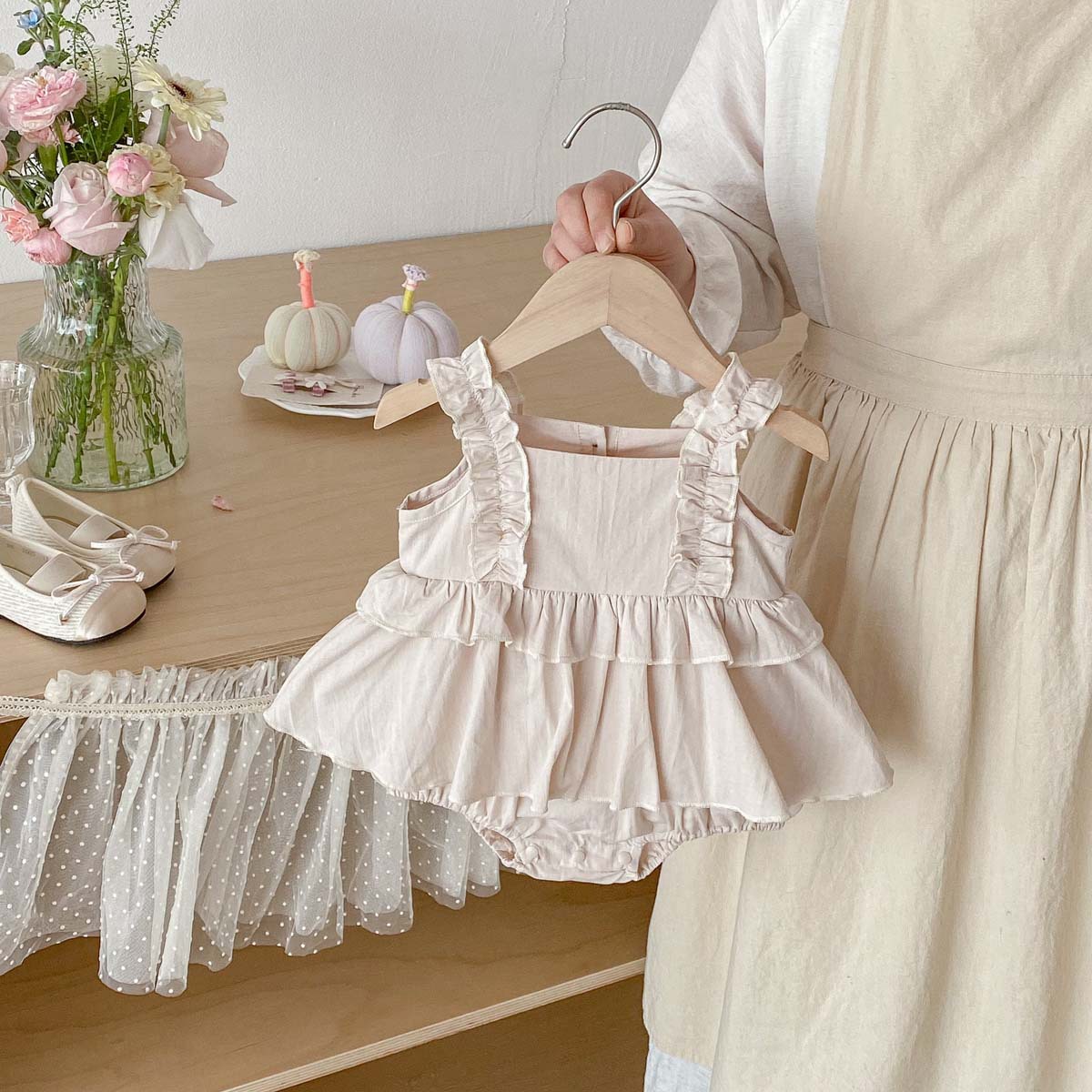 Nuevo Mono de Verano para Niña - Baby Products Korean reseña y precio