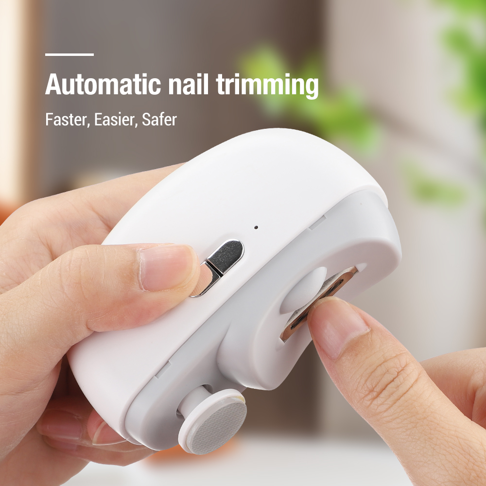 Cortaúñas de pulido eléctrico  - Baby Nail Trimmer Electric reseña y precio