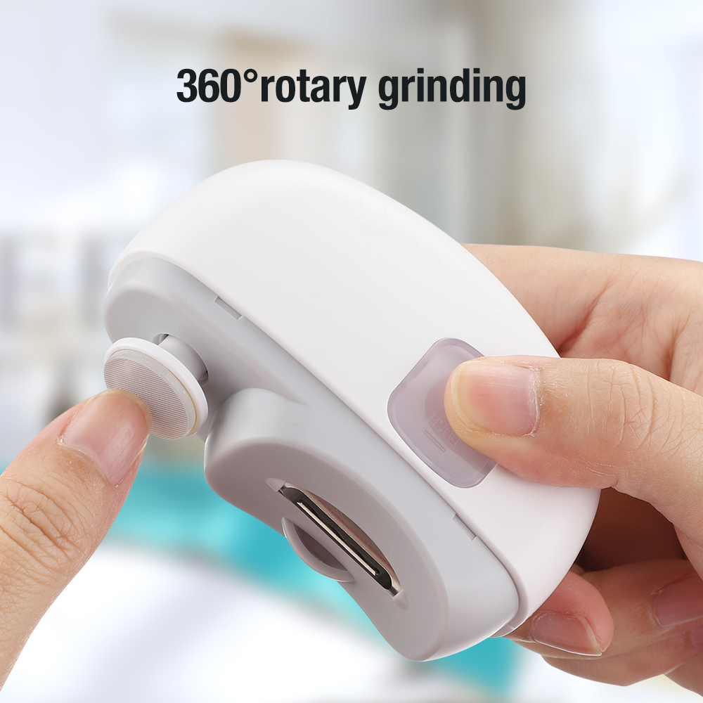 Cortaúñas de pulido eléctrico  - Baby Nail Trimmer Electric reseña y precio