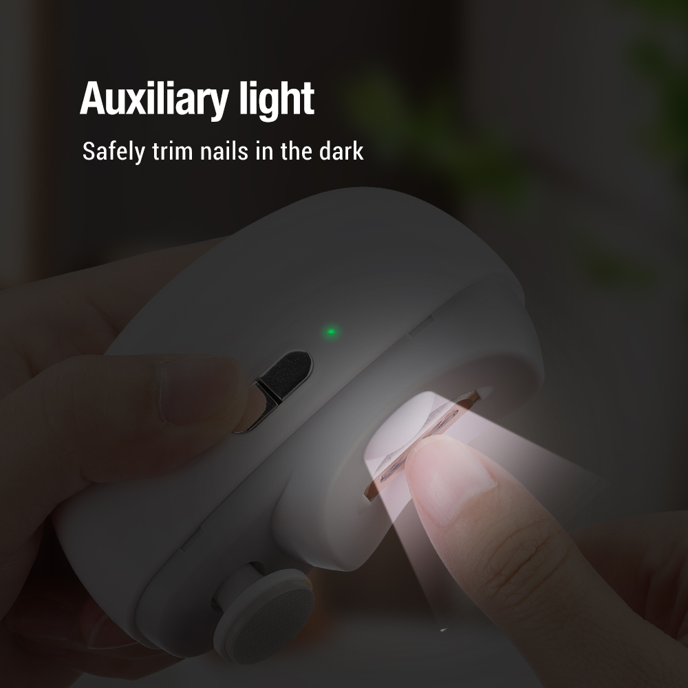 Cortaúñas de pulido eléctrico  - Baby Nail Trimmer Electric reseña y precio