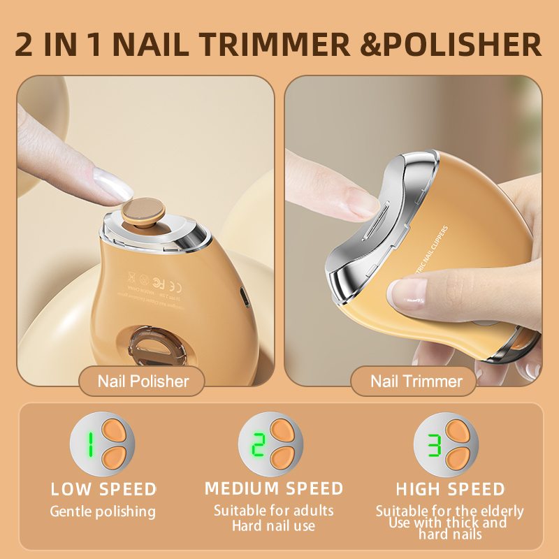 Cortauñas Eléctrico 2 en 1 con - Baby Nail Trimmer Electric reseña y precio
