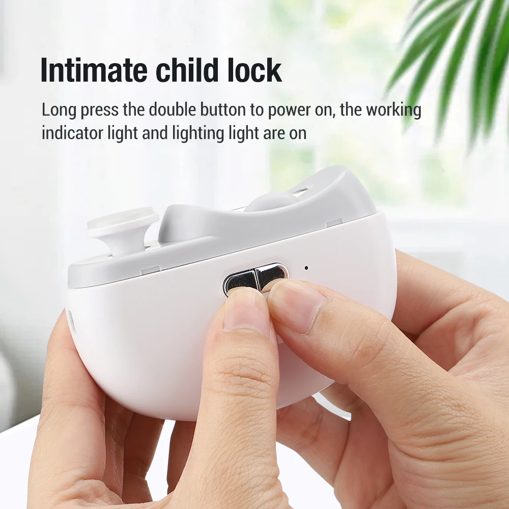 Cortauñas eléctrico para pulir - Baby Nail Trimmer Electric reseña y precio
